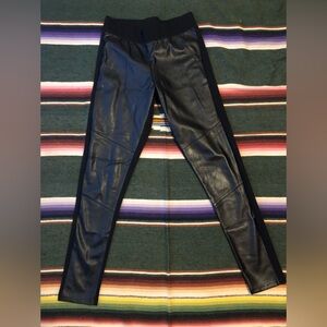 Rock and Roll Cowgirl Leather Leggings